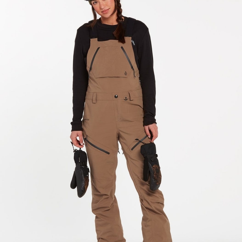 NWOT Volcom Elm Stretch GORE-TEX Bib Pants ski snowboard overalls snowpants